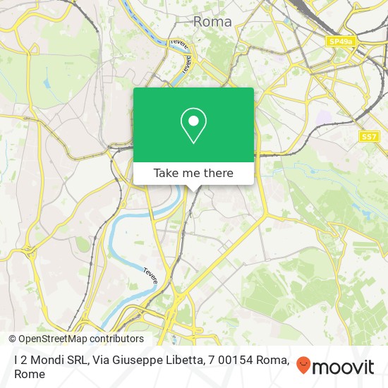 I 2 Mondi SRL, Via Giuseppe Libetta, 7 00154 Roma map