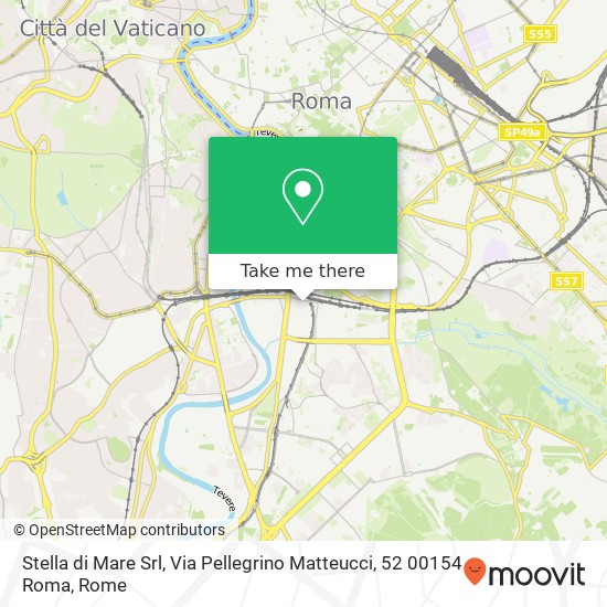 Stella di Mare Srl, Via Pellegrino Matteucci, 52 00154 Roma map