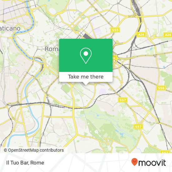 Il Tuo Bar, Via Licia, 12 00183 Roma map