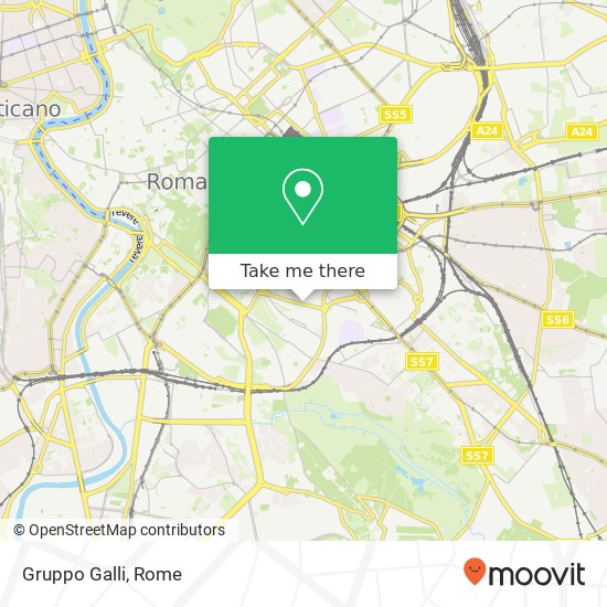 Gruppo Galli, Via Gallia, 81 00183 Roma map