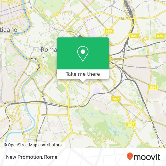 New Promotion, Via Gallia, 69 00183 Roma map