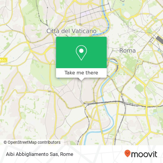 Aibi Abbigliamento Sas, Viale dei Quattro Venti, 93 00152 Roma map