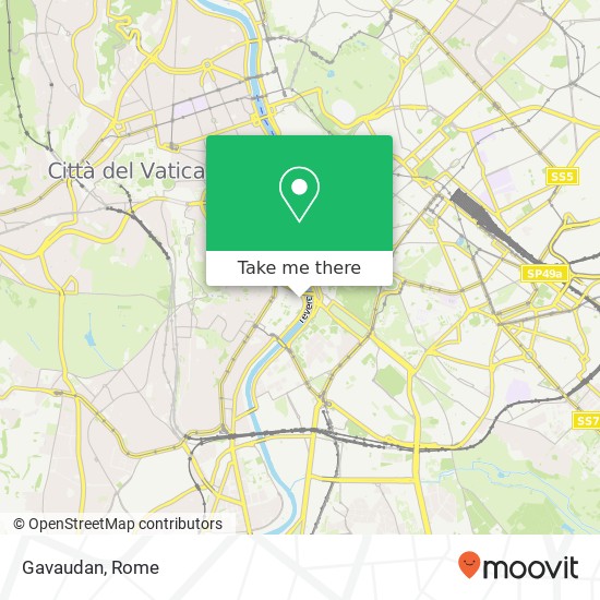 Gavaudan, Via dei Vascellari, 19 00153 Roma map