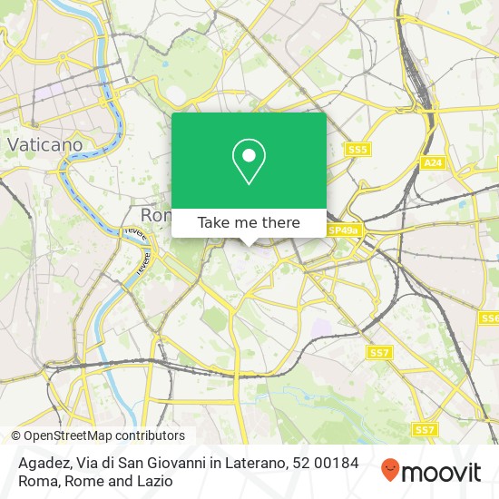 Agadez, Via di San Giovanni in Laterano, 52 00184 Roma map