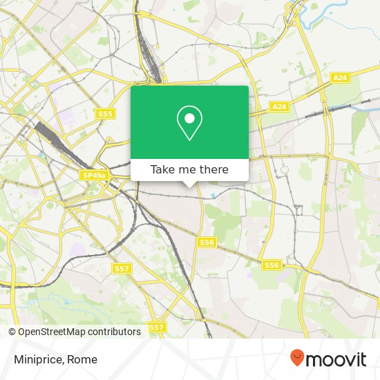 Miniprice, Via Luchino dal Verme, 151 00176 Roma map