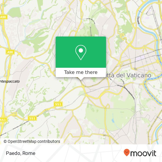 Paedo, Via Taddeo da Sessa, 22 00165 Roma map