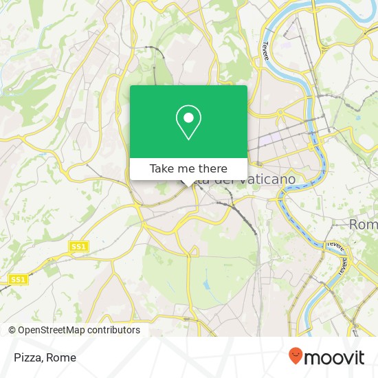 Pizza, Via Carlo Pascal, 14 00167 Roma map