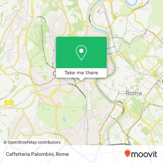 Caffetteria Palombini, Via di Porta Cavalleggeri 00165 Roma Italia map