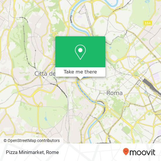 Pizza Minimarket, Corso Vittorio Emanuele II, 349 00186 Roma map