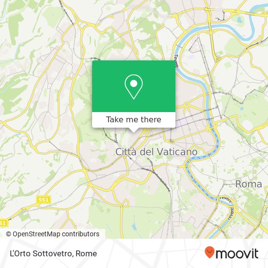L'Orto Sottovetro, Via Luigi Rizzo, 46 00136 Roma map