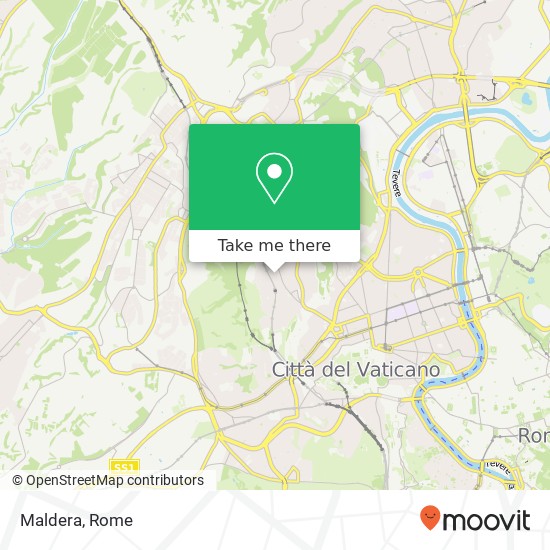Maldera, Via Romeo Rodriguez Pereira, 128 00136 Roma map
