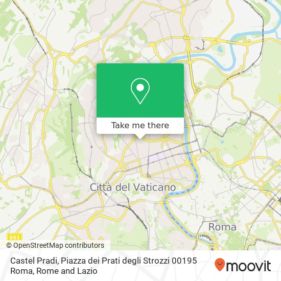 Castel Pradi, Piazza dei Prati degli Strozzi 00195 Roma map