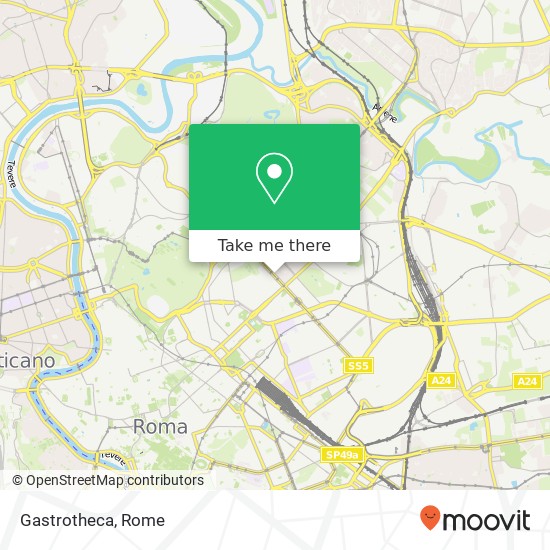 Gastrotheca, Viale Regina Margherita, 179 00198 Roma map