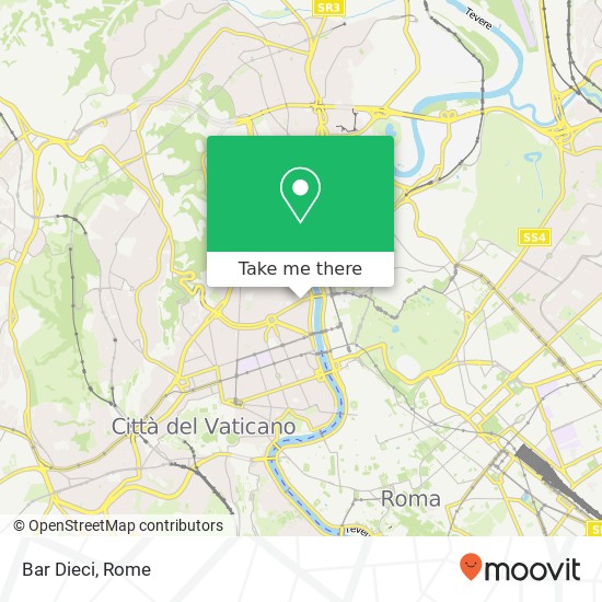 Bar Dieci, Viale Giuseppe Mazzini, 159 00195 Roma map