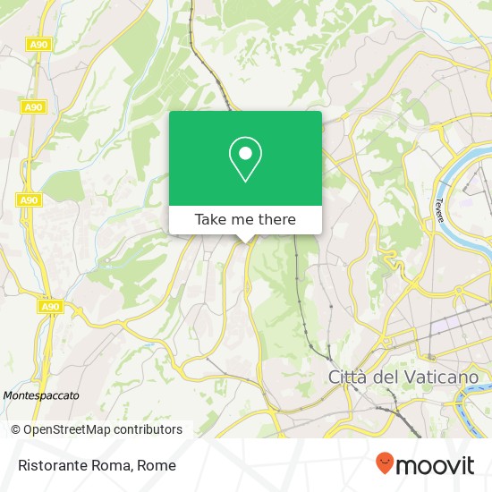 Ristorante Roma, Via Alessandro VII 00167 Roma map