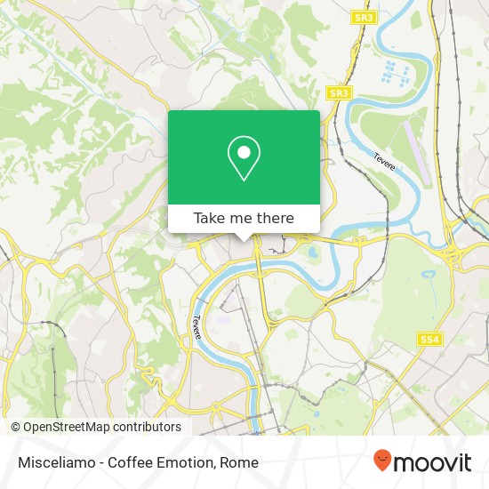 Misceliamo - Coffee Emotion, Via Flaminia, 508 00191 Roma map