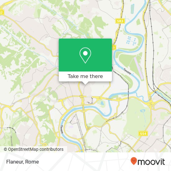 Flaneur, Via Flaminia, 730 00191 Roma map
