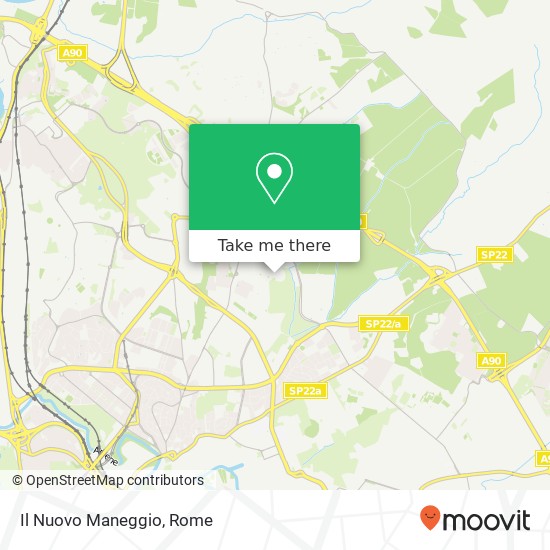 Il Nuovo Maneggio, Via Robert Musil 00137 Roma map