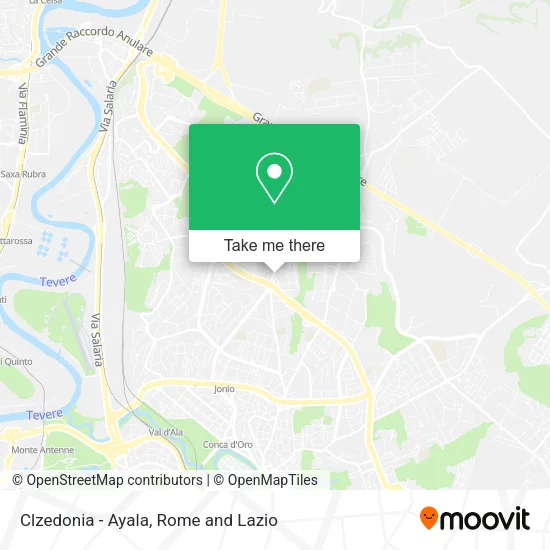 Clzedonia - Ayala map