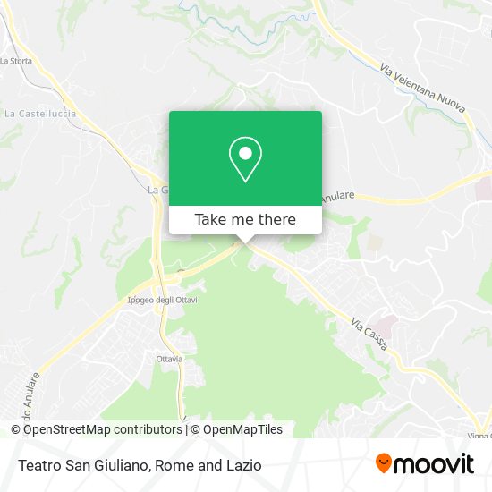 Teatro San Giuliano map