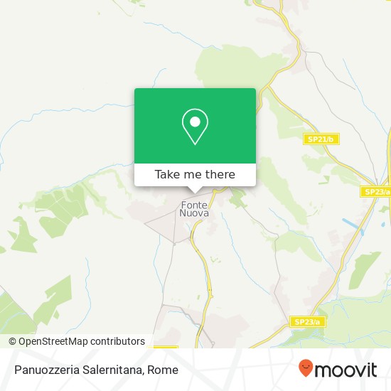 Panuozzeria Salernitana, Via Nomentana, 437 00013 Fonte Nuova map