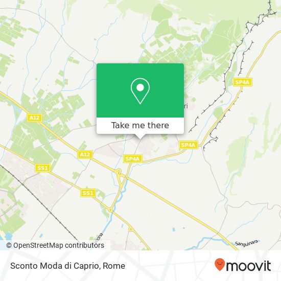Sconto Moda di Caprio, Via Settevene Palo, 80 00052 Cerveteri map
