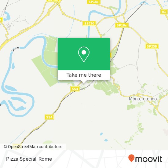 Pizza Special, Via Monte Circeo, 11 00015 Monterotondo map