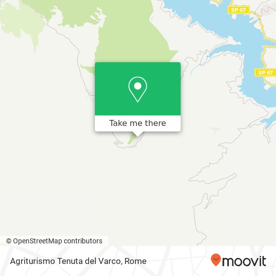 Agriturismo Tenuta del Varco, Via Roma 02020 Varco Sabino map
