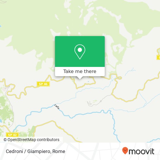 Cedroni / Giampiero, Via Giuseppe Garibaldi, 76 02040 Salisano map