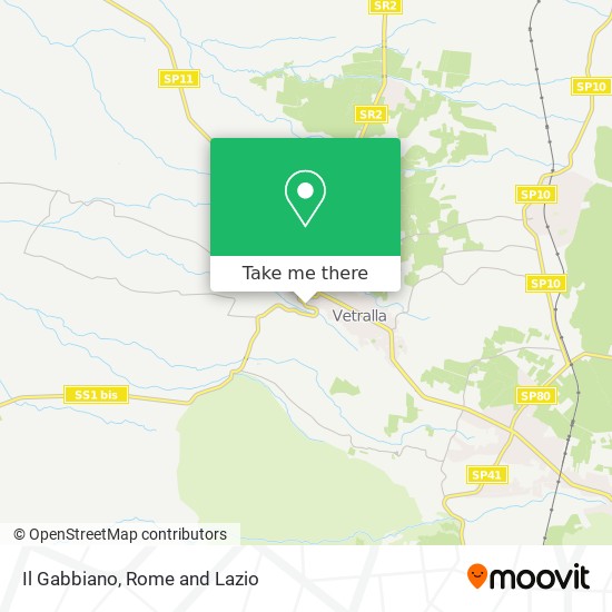 Il Gabbiano map