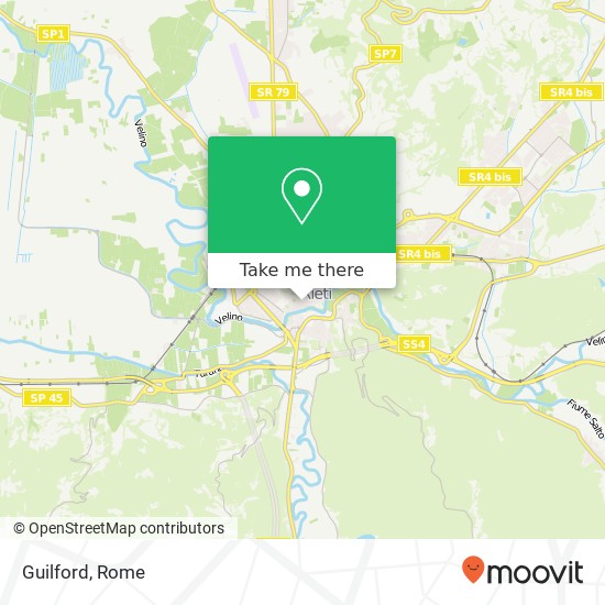 Guilford, Via Roma, 52 02100 Rieti map