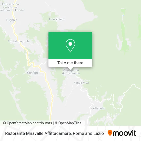 Miravalle Restaurant and Guesthouse map
