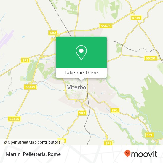 Martini Pelletteria, Corso Italia, 51 01100 Viterbo map