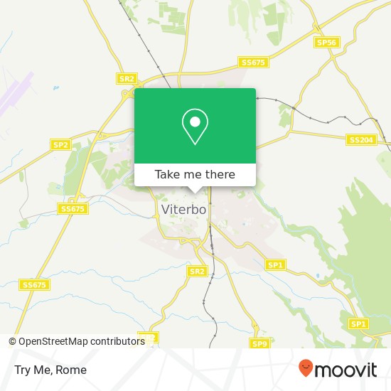 Try Me, Corso Italia, 51 01100 Viterbo map