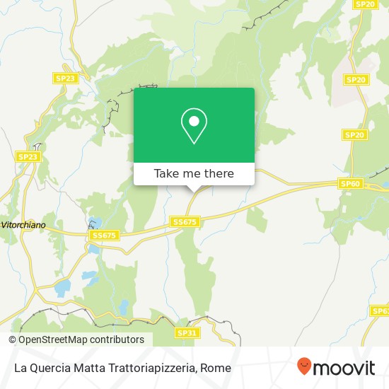 La Quercia Matta Trattoriapizzeria, 01038 Soriano nel Cimino map