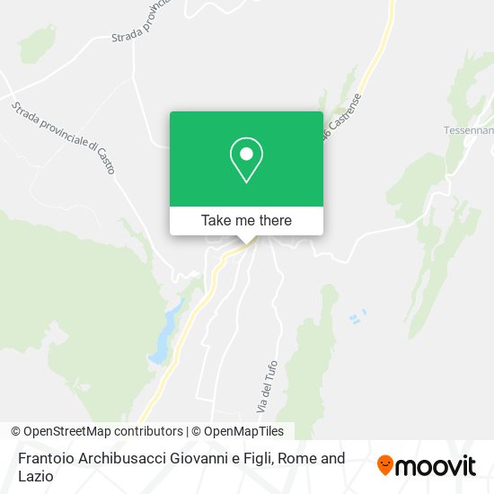 Frantoio Archibusacci Giovanni e Figli map
