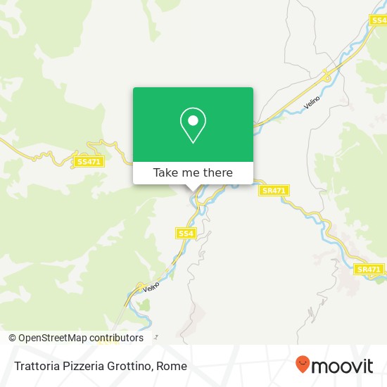 Trattoria Pizzeria Grottino, Via Roma, 19 02019 Posta map