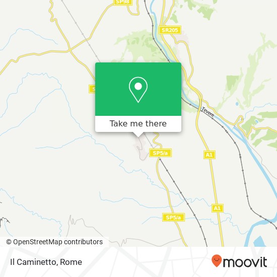 Il Caminetto, Via Orvietana, 51 01024 Castiglione in Teverina map