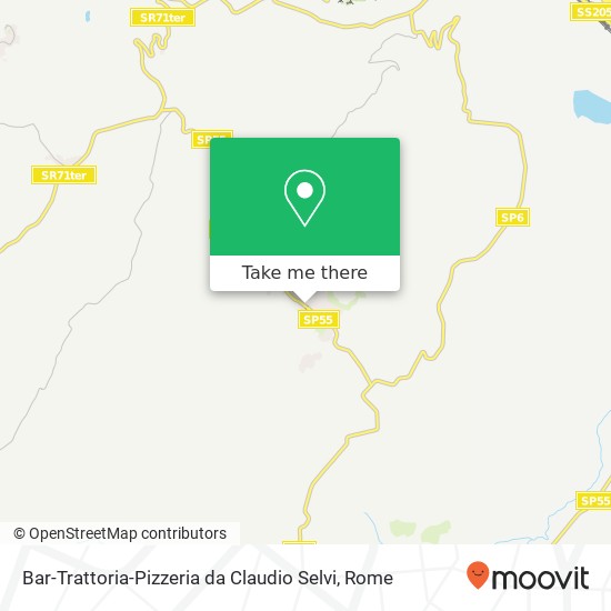 Bar-Trattoria-Pizzeria da Claudio Selvi, Via Guglielmo Marconi, 33 05010 Porano map