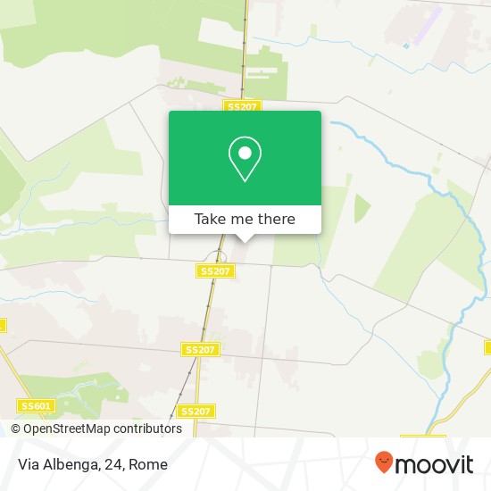Via Albenga, 24 map