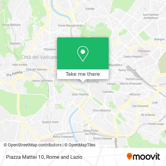Piazza Mattei  10 map