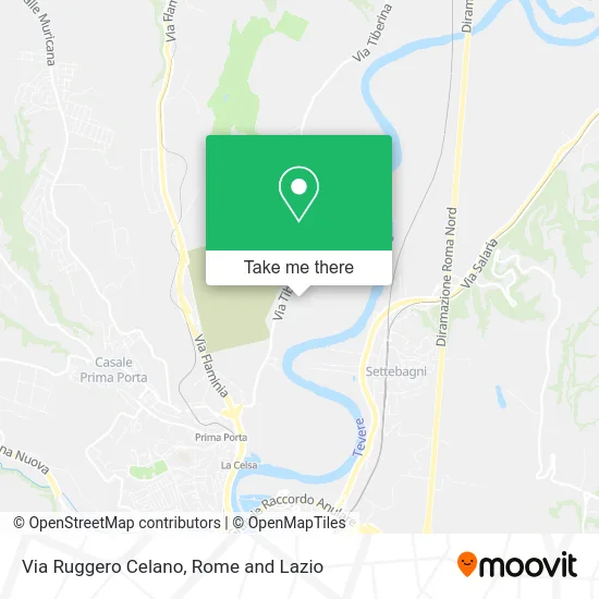 Ruggero Celano Street map