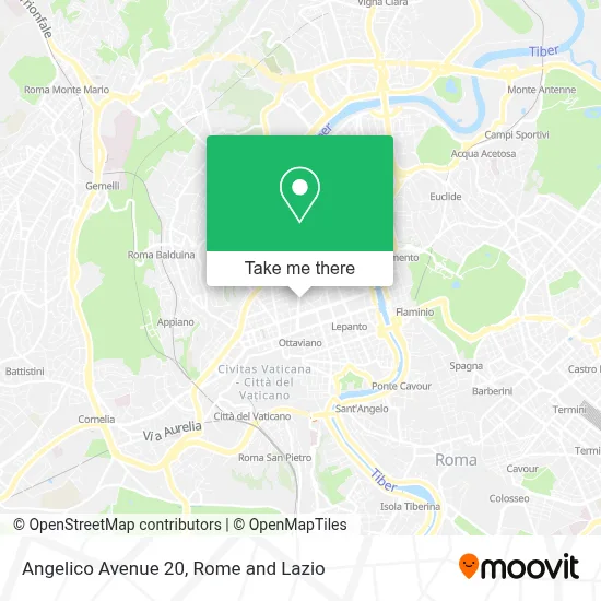 Angelico Avenue 20 map