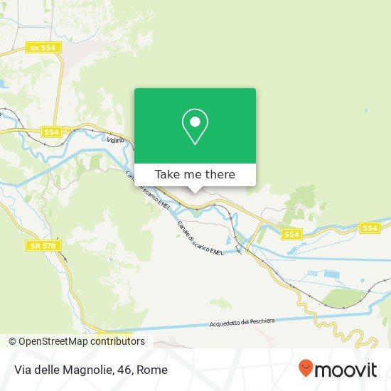 Via delle Magnolie, 46 map