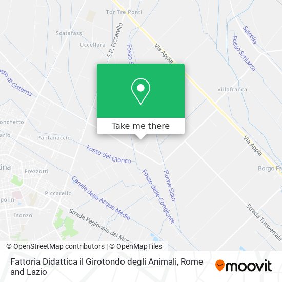 Fattoria Didattica il Girotondo degli Animali map