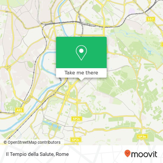 Il Tempio della Salute map