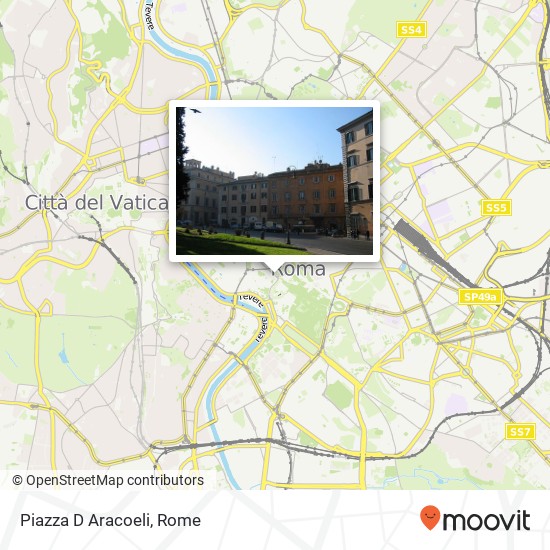 Piazza D Aracoeli map