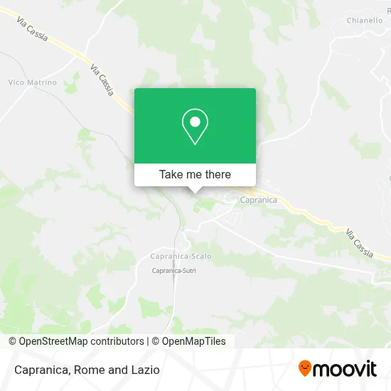 Capranica map