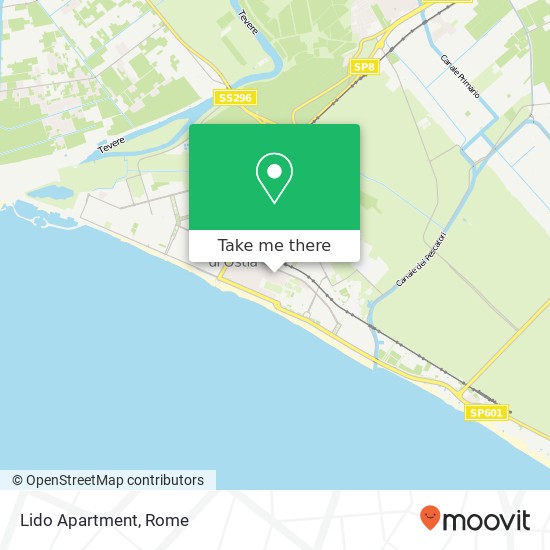 Lido Apartment map