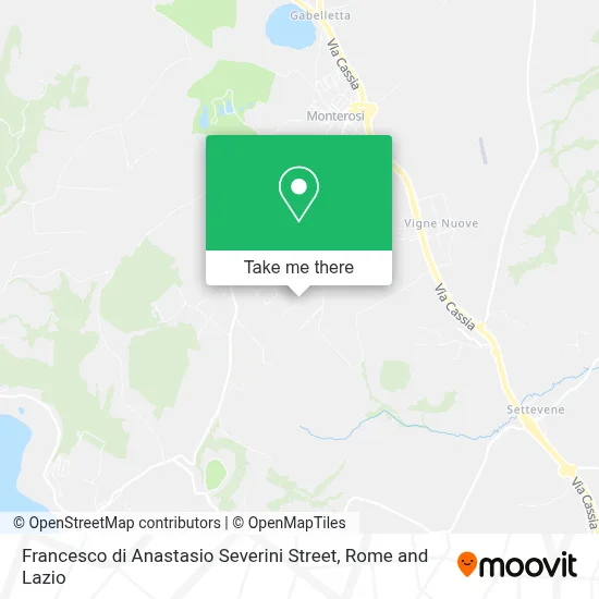 Francesco di Anastasio Severini Street map